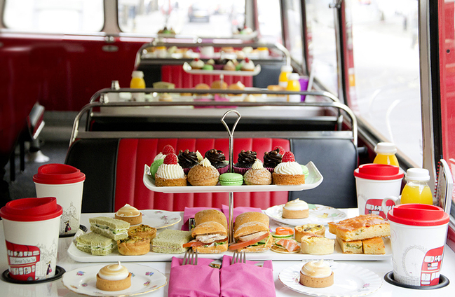 伦敦双层巴士英式下午茶体验 纵览地标景点 双层点心 茶咖啡 十二道锋味推荐 成人