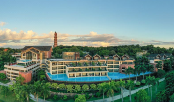 【酒店套餐】广州番禺莲花山粤海度假酒店 住宿一晚 双人早餐+双人无限次莲花山