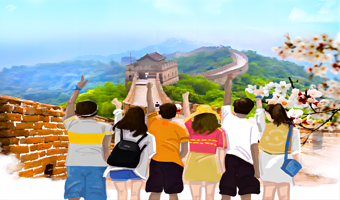 北京八达岭长城缆车一日游【每人赠送纪念品一个◆含往返缆车+门票◆自行集合◆4小时纯玩无购物◆鸟巢散团】