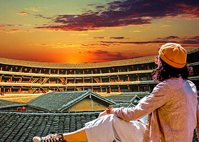 【土楼6人拼车游一人也发】厦门漳州南靖云水谣田螺坑永定土楼一日游