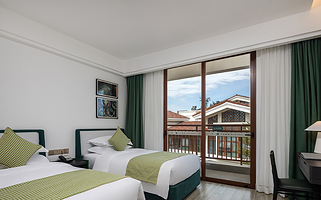 【酒店套餐】岛上酒店-三亚西岛剑麻酒店+双人西岛景区门船票+双人早餐+亲子赶海工具(前台领取先到先得）)