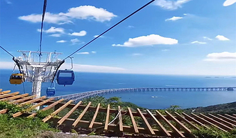 大连莲花山观景台+棒棰岛+出海+偶遇梅花鹿一日游