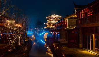 【沔阳小镇】沔阳小镇春住溪溪里精品民宿+双人沔阳小镇门票+早餐