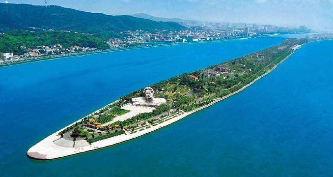 长沙橘子洲半日游 往返小火车 人工讲解 无线耳麦,一日游门票,去哪儿