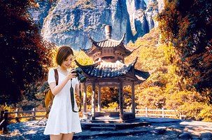 温州江心屿+雁荡山+楠溪江风景旅游区三日游【温州南站免费接送、住宿可选网评四星大酒店、赏夜景观瀑布】