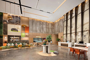 【酒店套餐】汕尾陆丰希尔顿惠庭酒店2天1晚+2大1小自助早餐+玄武山门票2张