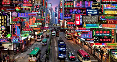 香港黄大仙祠+金紫荆广场+西九文化区+星光大道+太平山顶+维多利亚港一日游【无购物丨0自费丨全景游】