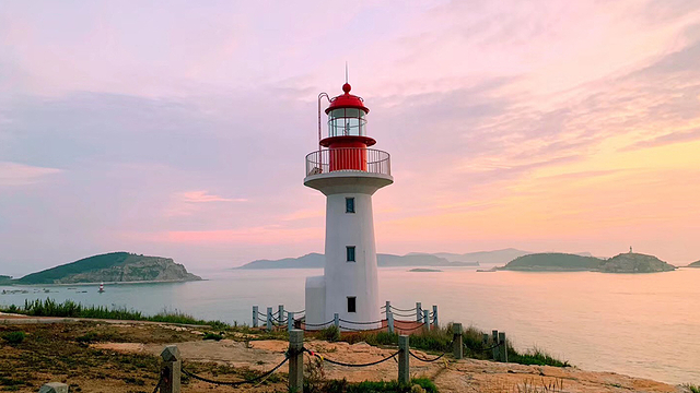 烟台长岛 九丈崖 月牙湾 林海公园 长岛黄渤海分界线 万鸟岛一日游
