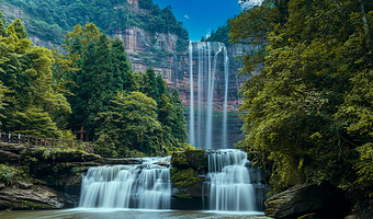 【酒店套餐】重庆江津四面山自驾双人门票+游船+住宿1晚含双早