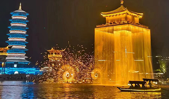 【酒店套餐】婺女洲度假区内酒店：故园里★徽艺★财神岛★无梦★茶圣★含2人门票+2人遇见演出+2人游船+2人早餐