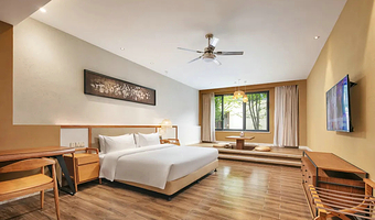 【酒店套餐】葛仙村度假区枕山宿酒店1晚+2人门票+2人往返索道票+2个孔明灯+2人早餐+观光车+水幕电影