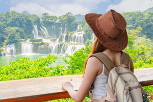 【私家团 南宁起止】广西南宁崇左靖西3日游 德天跨国瀑布+峒那屿湾+明仕田园+百色通灵大峡谷+鹅泉+渠洋湖