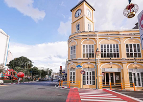 普吉岛经典景点 City tour半日游/散拼小团独立行程/悬崖咖啡/山顶大佛/普吉老街/查龙寺/青蛙夜市