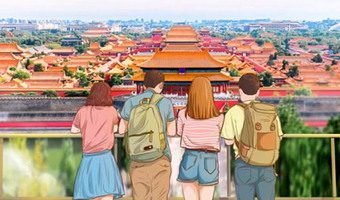 景山公园+人工讲解1小时+秀才说精讲团【一眼看尽京城 俯瞰故宫全貌】