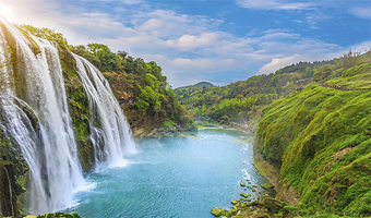 黄果树景区一日游【贵阳出发  豪华2+1高端商务车】