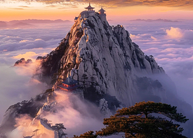 【私家团】华山一日游·一家一团·含门票+往返索道+进出山车·独立成团·专车接送·赠登山礼包·