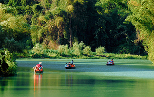 巴马百鸟岩+百魔洞+长寿村+盘阳河景区一日游【上门接 8人小团 不进店不加点真纯玩●探索巴马奥秘轻奢之旅】