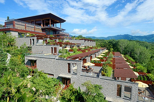 双人七仙岭门票+海南七仙岭龙湾珺唐酒店景观雨林套房1晚+双人温泉+双早