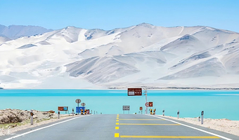 帕米尔高原+白沙山-白沙湖景区+喀拉库勒湖景区一日游【6人小团7座商务车，市区酒店接送，纯玩无购物】