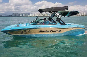 海南三亚尾波冲浪体验【进口造浪艇/专业教练/零基础可体验】