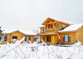 【酒店套餐】雪季预售长白山云顶林墅+早餐+滑雪+温泉+漂流+VIP通道+高铁站接送