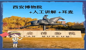 【精选人工讲解-可选小团】西安博物院+小雁塔+赠耳麦的使用