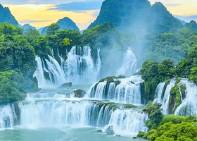 南宁德天跨国瀑布景区+明仕田园一日游【南宁起止拼团+全程0购物+含午餐+成人赠景区接驳车】