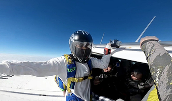 大理高空跳伞基地一日游【直升机跳伞/专业教练/高空跳伞/极限运动】