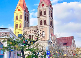 青岛栈桥+五四广场+圣弥厄尔教堂+小麦岛公园+八大关一日游【一单一团/市区上门接送/精华景点/包车】