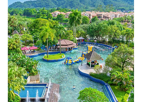 【赠送双人药膳清汤黑山羊煲】恩平山泉湾温泉酒店住1晚+2人自助早餐+2人无限次温泉门票