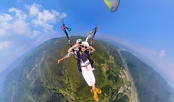 信阳本地玩乐一日游【信阳土门滑翔伞/540米高空飞行/专业教练/官方直营】