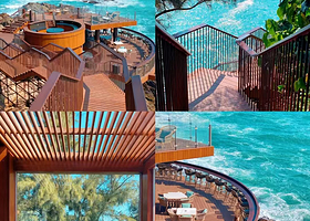 【惠州双月湾日出盐晶酒店】住宿1晚+情人湾风景区入场券2张+2人自助早餐+七星伴月汤浴体验券2张