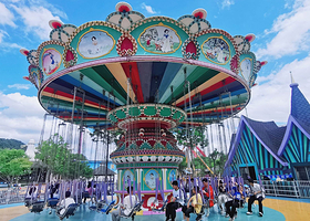 【酒店套餐】奇妙美人鱼度假酒店1晚+早餐+大马戏+温州乐园/极地海洋世界2选1