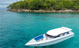 普吉岛皇帝岛+珊瑚岛一日游【普吉岛白金号/银魂号/黑珍珠号皇帝岛+珊瑚岛一日游，多种船型可选】