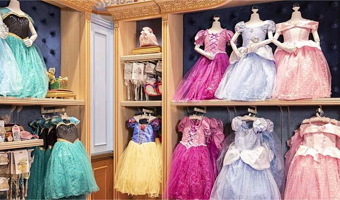 香港迪士尼乐园魔法化妆厅 公主体验 （童话艺坊魔法化妆厅城堡系列/皇室系列可选）