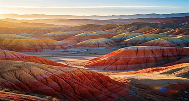 张掖七彩丹霞半日游（早班日落团可选/多集合点可选/纯玩无购物）