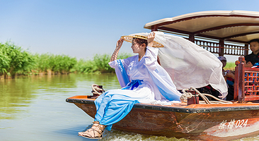 银川宁夏旅游腾格里沙漠含门票6人小团腾格里沙漠沙坡头影视城三日游【拼小团/6人嗨小团/纯玩无购物/上门接送】