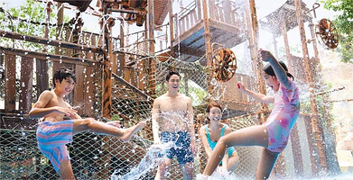 新加坡水上探险乐园一日游【新加坡圣淘沙水上探险乐园门票，在水上探险乐园享受 Pokemon 水上探险的精彩】