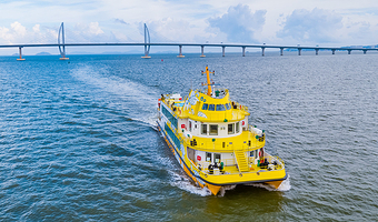 【游船观大桥】珠海海上看港珠澳大桥游船票【九洲港码头出发】穿越桥底近距离观光 日游/夜游多班次可选 免通行证