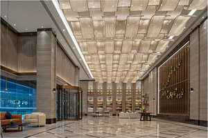 【周末不加价】宁波江北开元名庭酒店1晚含双人自助早餐+双人宁波达人村门票