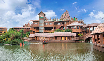 【酒店套餐】佛山顺德长鹿度假村+双人自助早餐+长鹿旅游休博园观光票2张+动物园门票2张+水世界门票2张