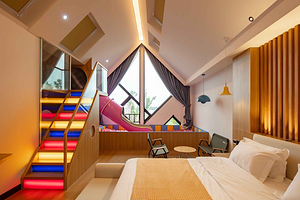 【错峰大促】江小橘乐园门口住宿含门票-橘逸的院子1晚含早+门票( 江小橘乐园无限次进出）赠五彩姚庄无动力亲子票