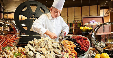 澳门新濠影汇星汇餐厅一日游【澳门新濠影汇自助餐，星汇餐厅 Spotlight，自助早餐、自助午餐、自助晚餐】