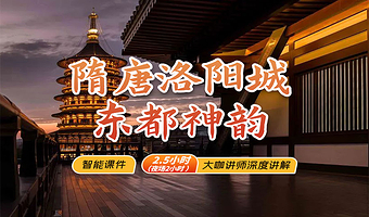 金 牌 说●隋唐洛阳城 2.5H人工讲解 金牌讲师领讲 VIP小团 隋唐洛阳城讲解