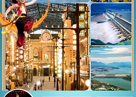 【酒店套餐】多人群可选丨宜昌舒适型酒店住宿1间+三峡大坝+三峡千古情两日游