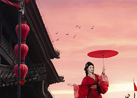 西安大唐不夜城良人说汉服馆汉服体验旅拍【汉服租赁/含服装+妆造+拍摄套餐】