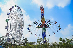 【距离乐园500米】中山泉林大河SPORTS酒店住1晚+2张景区门票+30项游乐项目+2人早餐+免费停车