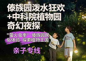 【私家团】西双版纳傣族园+中科热带植物园+植物园夜游一日游/夜游探秘+泼水狂欢+5A景区+懒人出游+一单一团