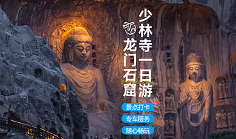 少林寺+龙门石窟一日游【主城区酒店接 含导游讲解  赠蓝牙耳机】
