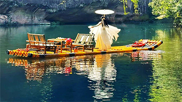 三明九龙潭一日游【日游+竹筏漂流+玻璃栈道+观光车】